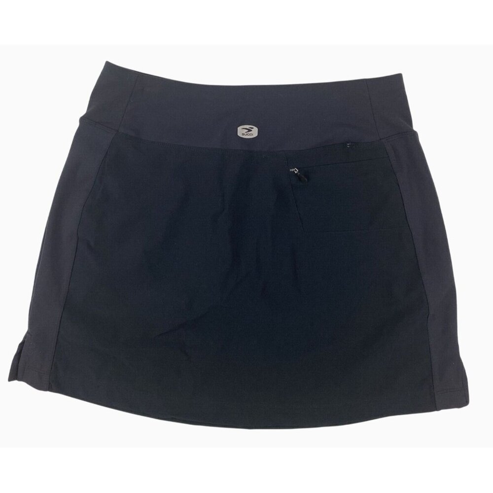 Sugoi Womens S Black Moxie Tennis Wear Athletic Travel Skort Pocket  Stretch Fit